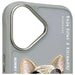 Калъф Nimmy Glasses Cool Dog за iPhone 16 - сив