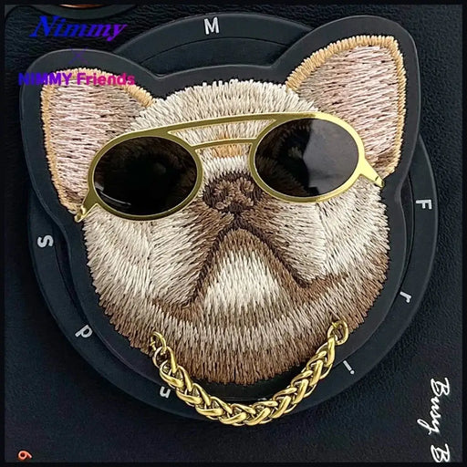 Калъф Nimmy Glasses Cool nag MagSafe за iPhone 16 - черен