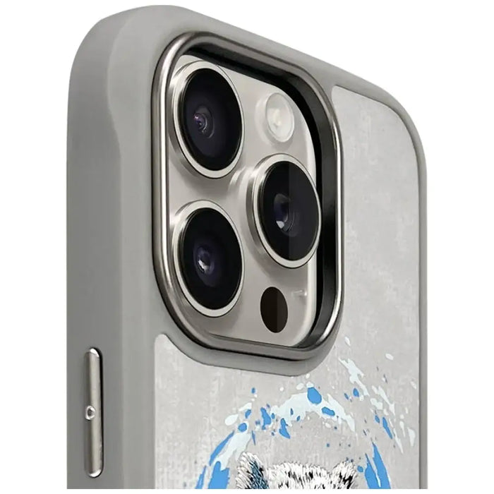 Калъф Nimmy Pantera MagSafe за iPhone 16 Pro - сив