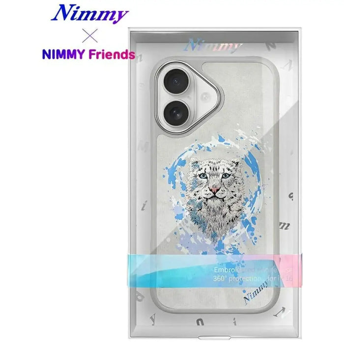 Калъф Nimmy Pantera MagSafe за iPhone 16 - светло сив