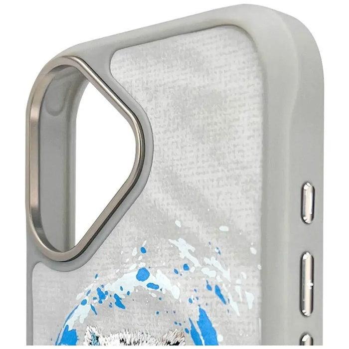 Калъф Nimmy Pantera MagSafe за iPhone 16 - светло сив