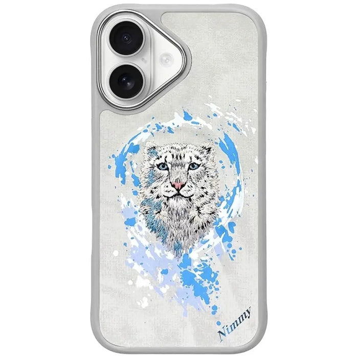 Калъф Nimmy Pantera MagSafe за iPhone 16 - светло сив