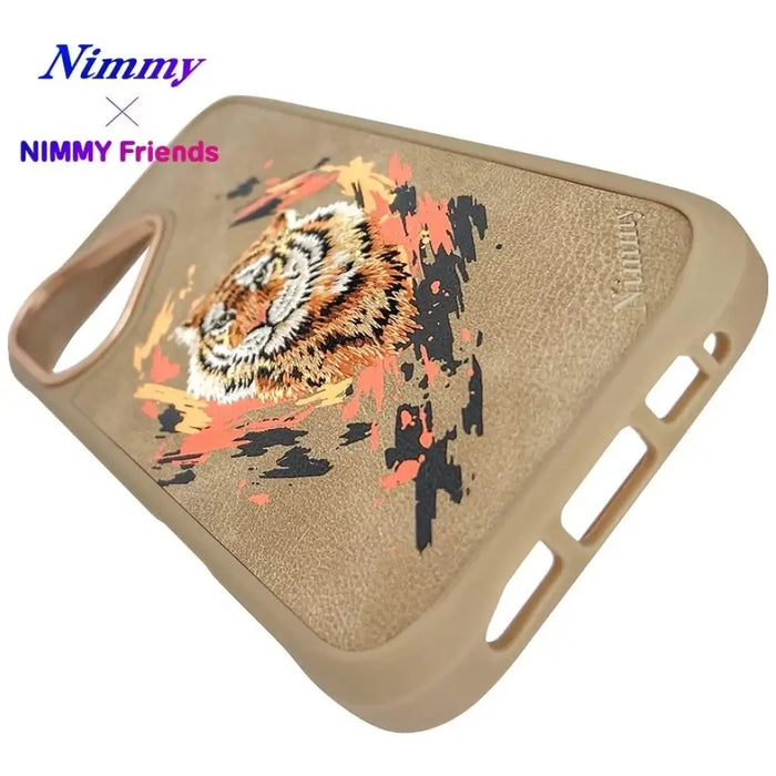 Калъф Nimmy Tiger MagSafe за iPhone 16 - кафяв