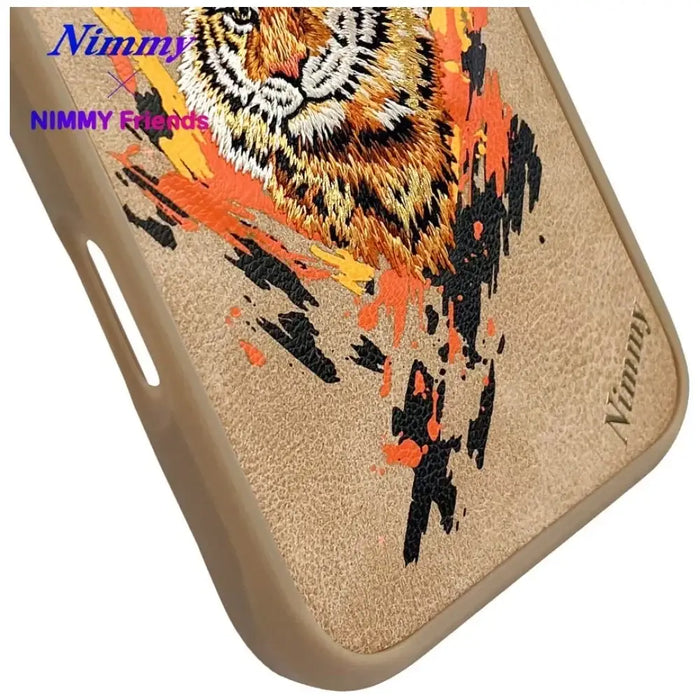 Калъф Nimmy Tiger MagSafe за iPhone 16 - кафяв