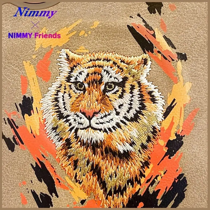 Калъф Nimmy Tiger MagSafe за iPhone 16 - кафяв