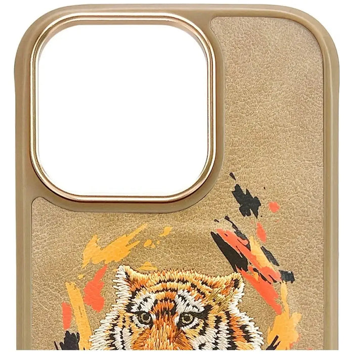 Калъф Nimmy Tiger MagSafe за iPhone 16 Pro Max - кафяв