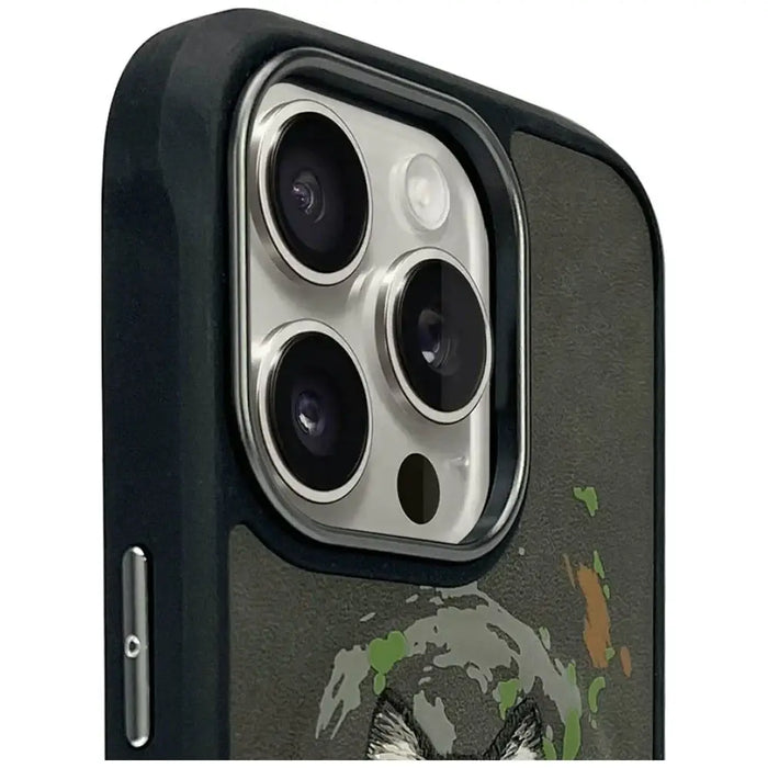 Калъф Nimmy Wilk MagSafe за iPhone 16 Pro - сив