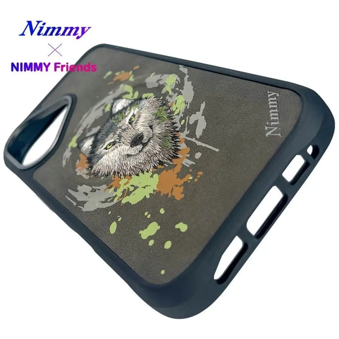 Калъф Nimmy Wilk MagSafe за iPhone 16 - тъмно сив