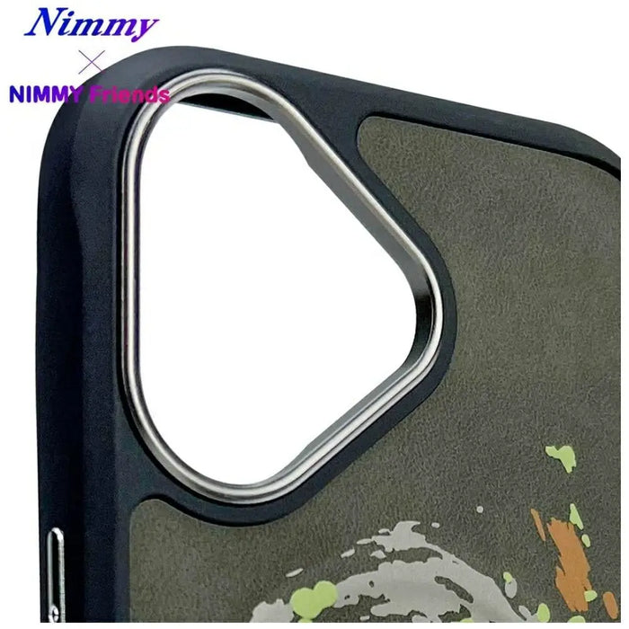 Калъф Nimmy Wilk MagSafe за iPhone 16 - тъмно сив