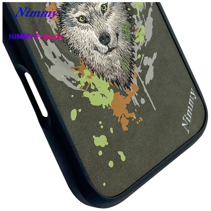 Калъф Nimmy Wilk MagSafe за iPhone 16 - тъмно сив