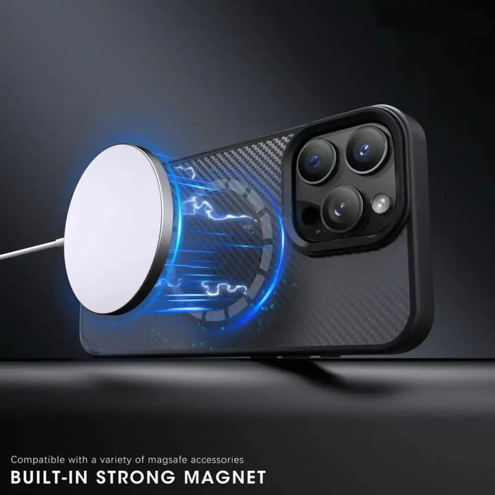 Калъф от въглеродни влакна Wozinsky с MagSafe за Samsung