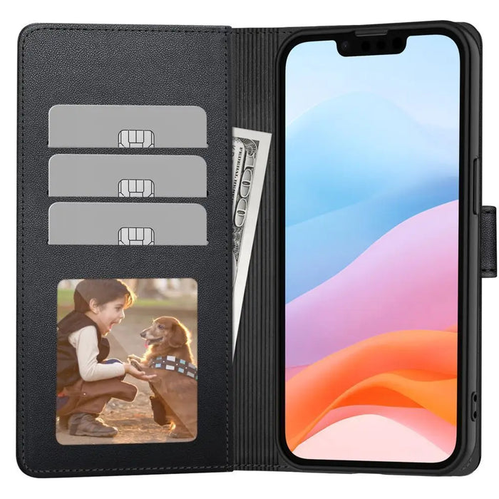 Калъф-портфейл Xiaomi 15T Tech-Protect - черен