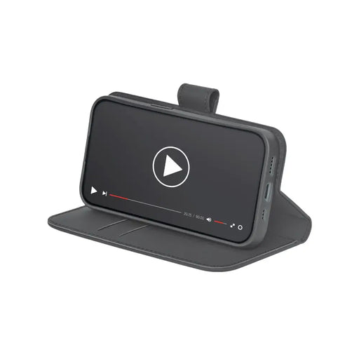 Калъф Puro от еко кожа за iPhone 16E W/horiz.flip + 2 слот