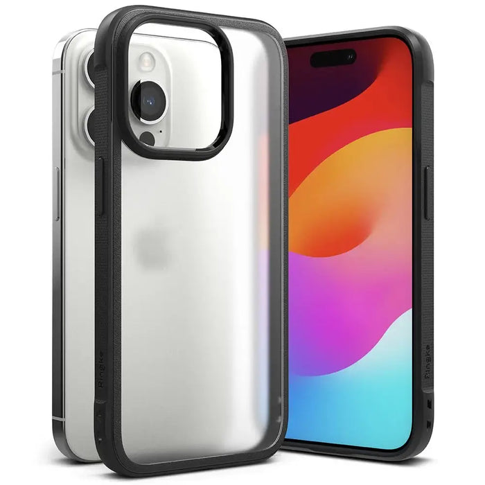 Калъф Ringke Fusion Bold за iPhone 15 Pro Max - черен мат