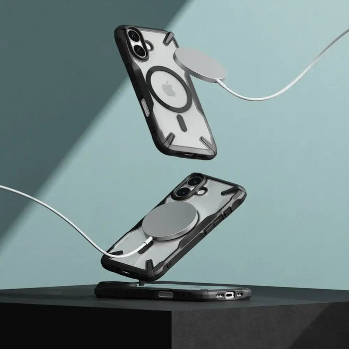 Калъф Ringke Fusion X MagSafe за Iphone 16 - черен