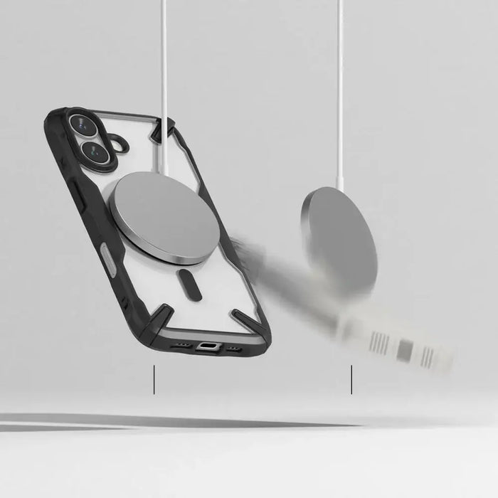 Калъф Ringke Fusion X MagSafe за Iphone 16 - черен