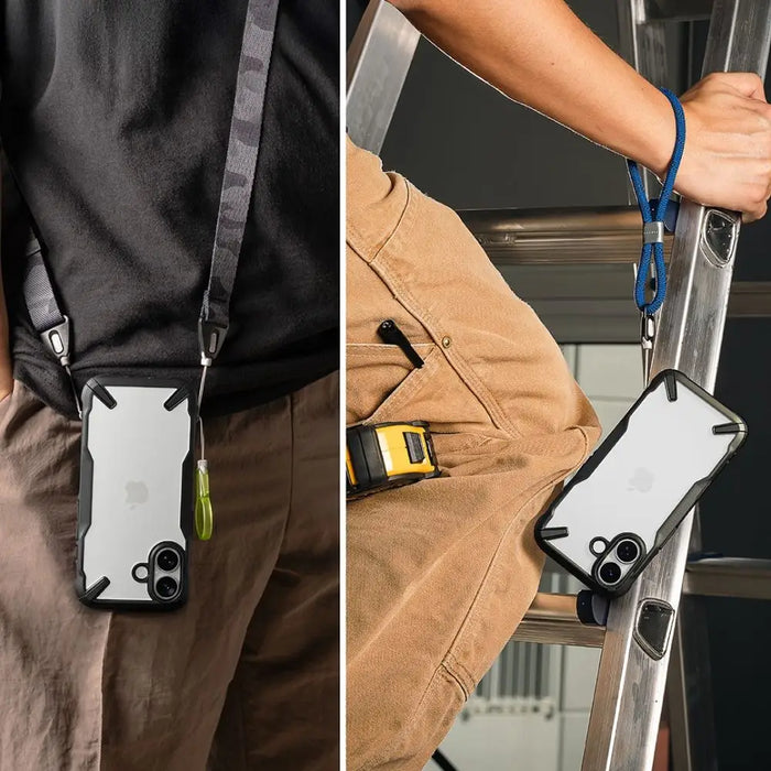 Калъф Ringke Fusion X за iPhone 17 - черен