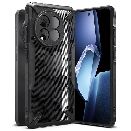Калъф Ringke Fusion X за OnePlus 13R черен Camo