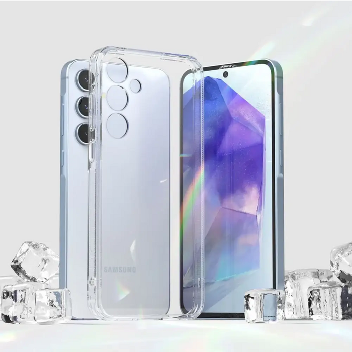 Калъф Ringke Fusion за Samsung Galaxy A55 5G - Прозрачен