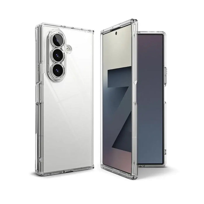 Калъф Ringke Fusion за Samsung Galaxy Z Fold 7 - прозрачен