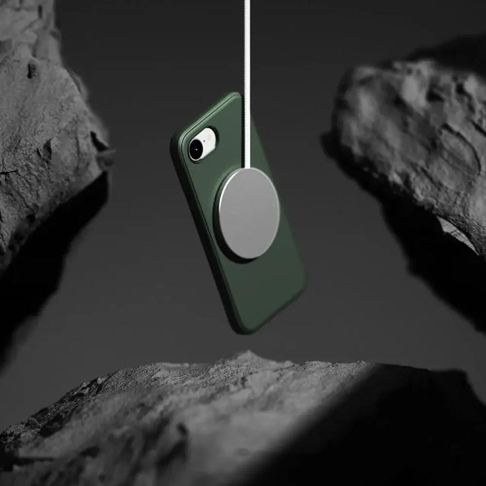 Калъф Ringke Onyx Magnetic Magsafe за iPhone 16e - зелен