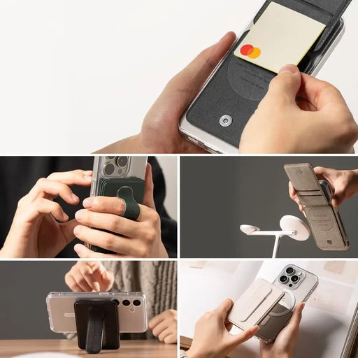 Калъф Ringke Wallet Slide Grip MagSafe - черен