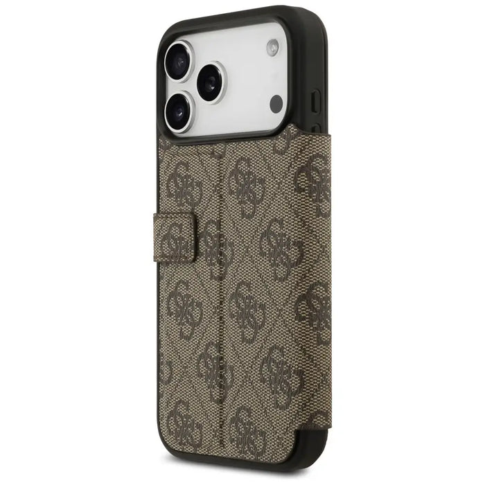 Калъф с метално лого Guess Book 4G за iPhone 17 Pro Max