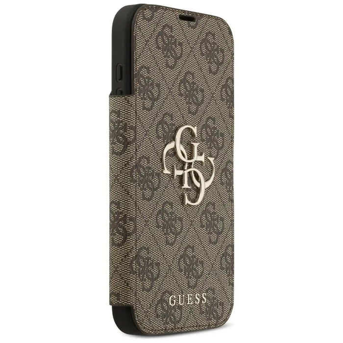 Калъф с метално лого Guess Book 4G за iPhone 17 Pro Max