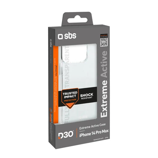 Калъф SBS D3O iPhone 14 Pro Max - прозрачен
