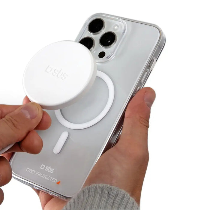 Калъф SBS D3O MagSafe за iPhone 15 Pro Max - прозрачен