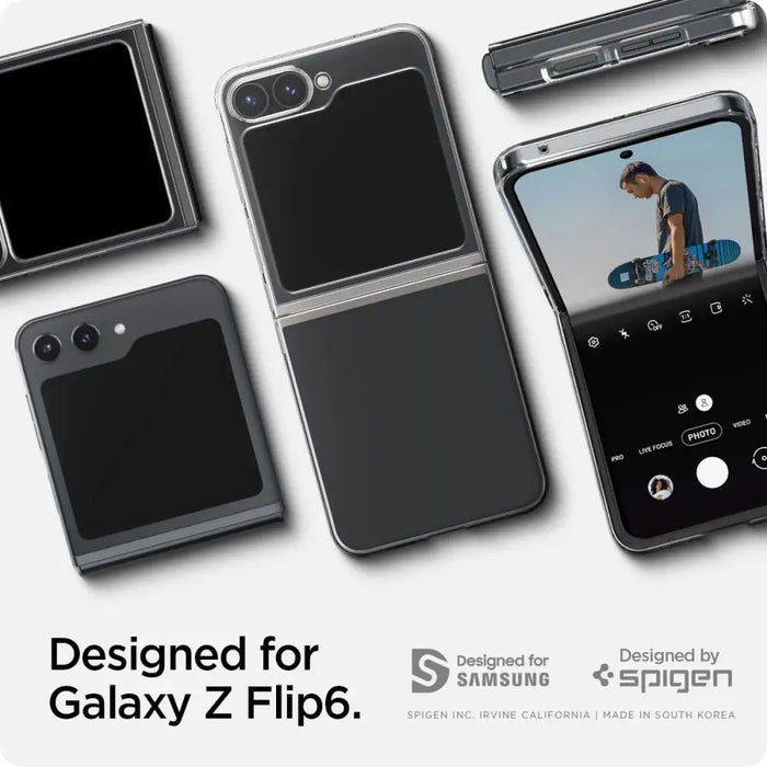 Калъф Spigen Airskin за Samsung Galaxy Z Flip 6 - Прозрачен