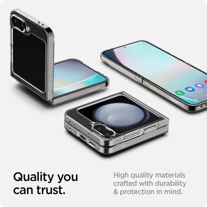Калъф Spigen Airskin за Samsung Galaxy Z Flip 6 - Прозрачен