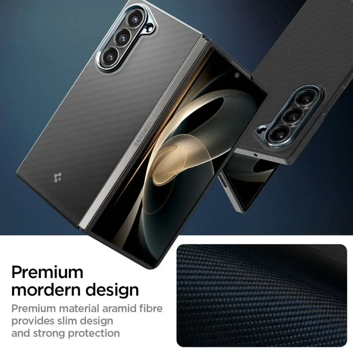 Калъф Spigen Airskin за Samsung Galaxy Z Fold 6 - черен