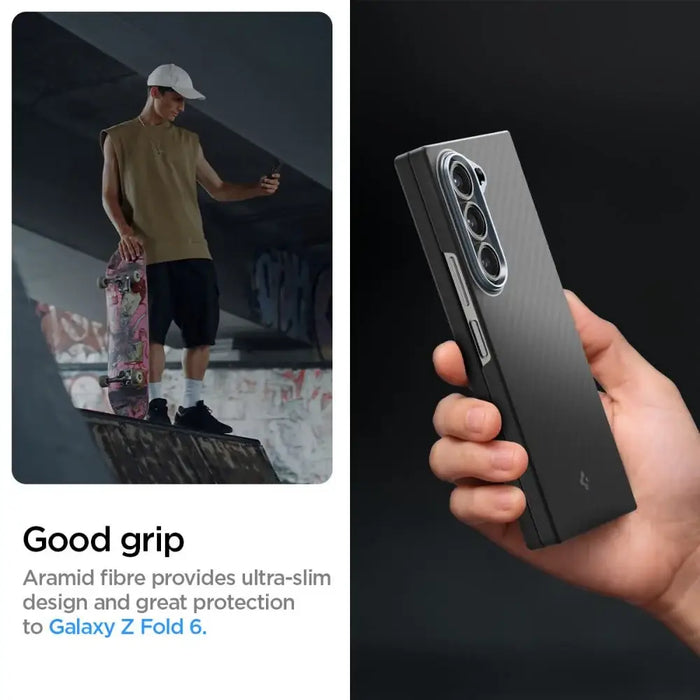 Калъф Spigen Airskin за Samsung Galaxy Z Fold 6 - черен