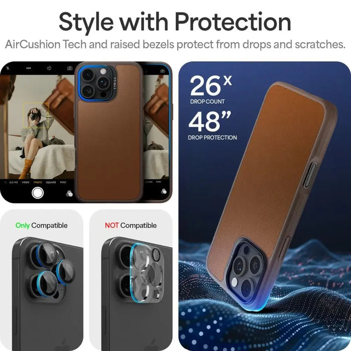 Калъф Spigen Cyrill Kajuk Mag iPhone 16 Pro - зелен