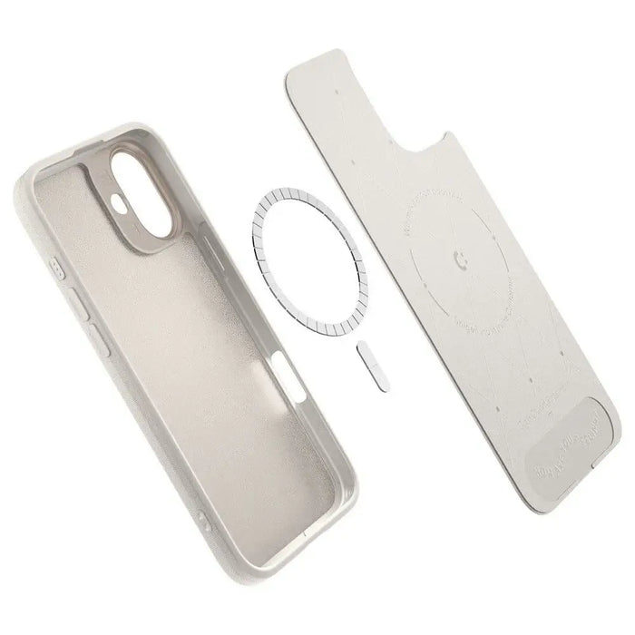 Калъф Spigen Cyrill Kajuk Mag за iPhone 16 - бежов