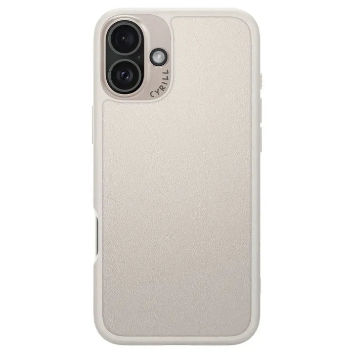 Калъф Spigen Cyrill Kajuk Mag за iPhone 16 - бежов