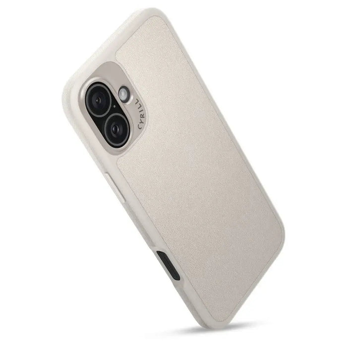 Калъф Spigen Cyrill Kajuk Mag за iPhone 16 - бежов