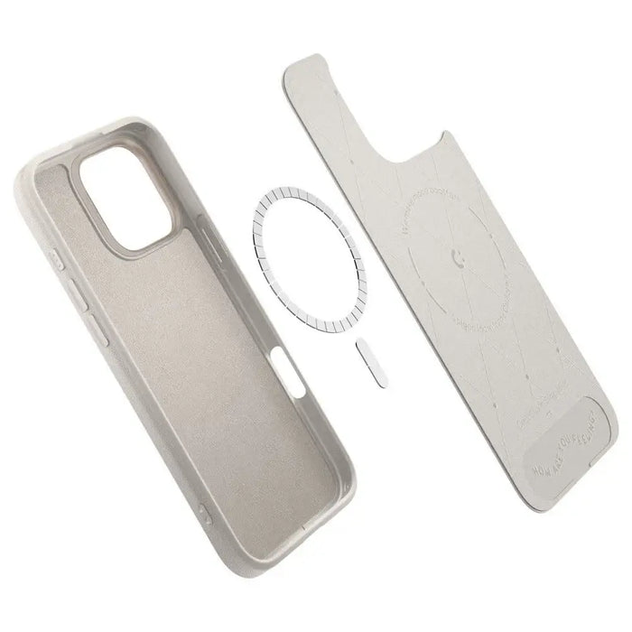 Калъф Spigen Cyrill Kajuk MagSafe за iPhone 16 Pro - бежов