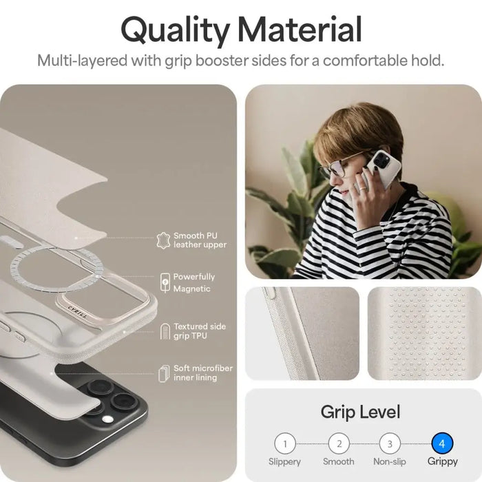 Калъф Spigen Cyrill Kajuk MagSafe за iPhone 16 Pro Max
