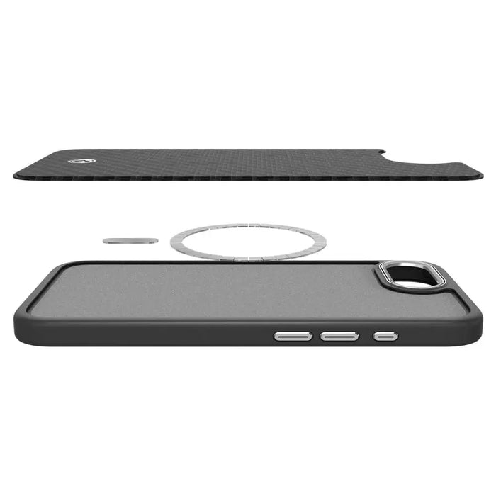 Калъф Spigen Enzo Aramid MagSafe за iPhone 16e - черен