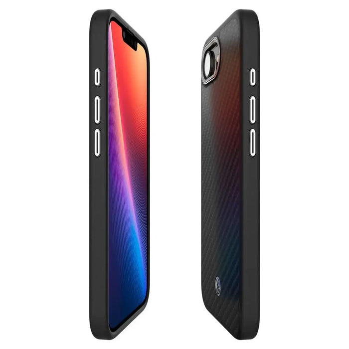 Калъф Spigen Enzo Aramid MagSafe за iPhone 16e - черен