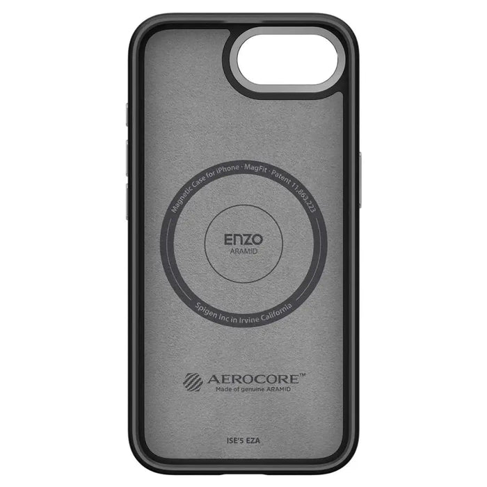 Калъф Spigen Enzo Aramid MagSafe за iPhone 16e - черен