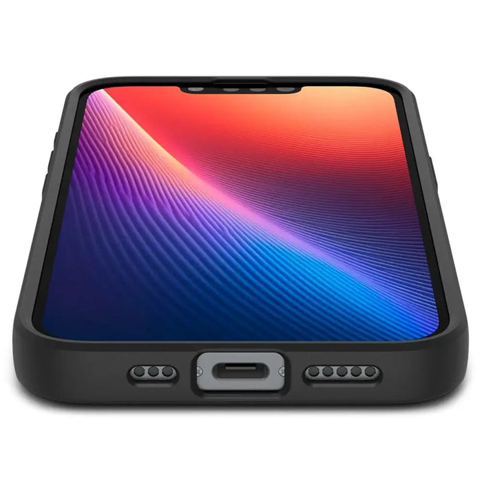 Калъф Spigen Liquid Air iPhone 16e - черен мат