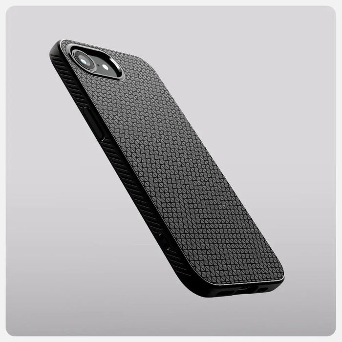 Калъф Spigen Liquid Air iPhone 16e - черен мат