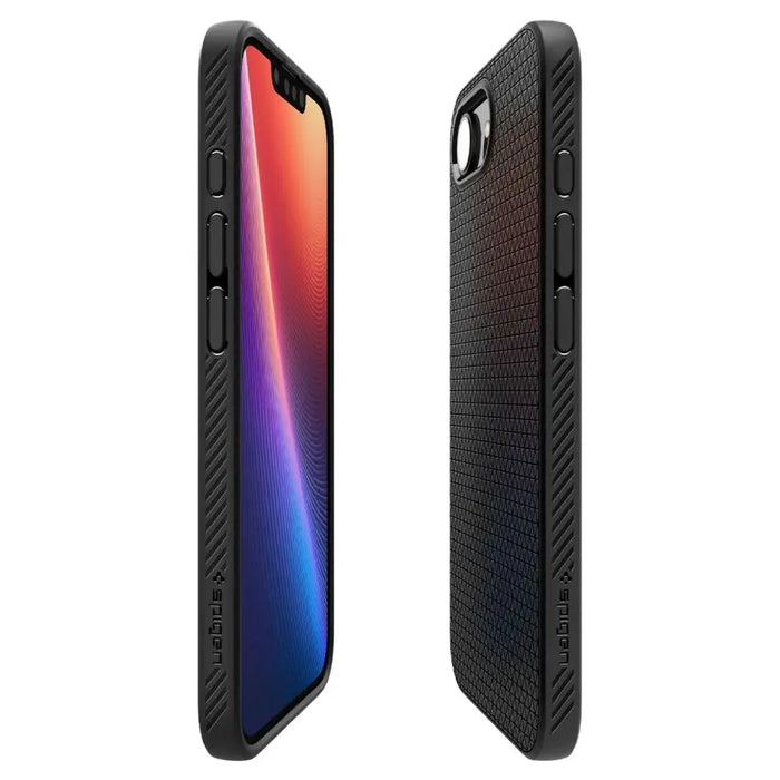 Калъф Spigen Liquid Air Mag MagSafe за iPhone 16e - черен