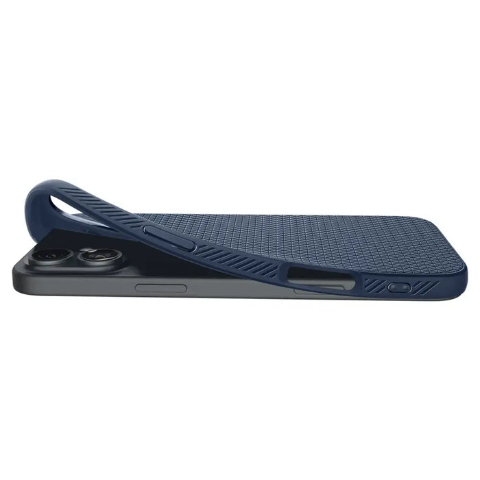Калъф Spigen Liquid Air за iPhone 16 Plus - син