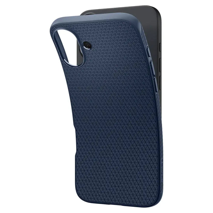 Калъф Spigen Liquid Air за iPhone 16 Plus - син