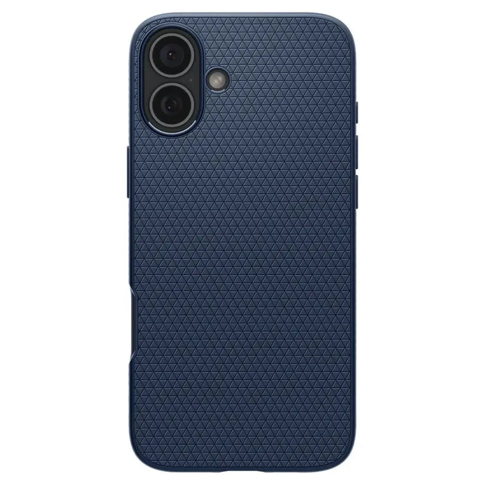 Калъф Spigen Liquid Air за iPhone 16 Plus - син