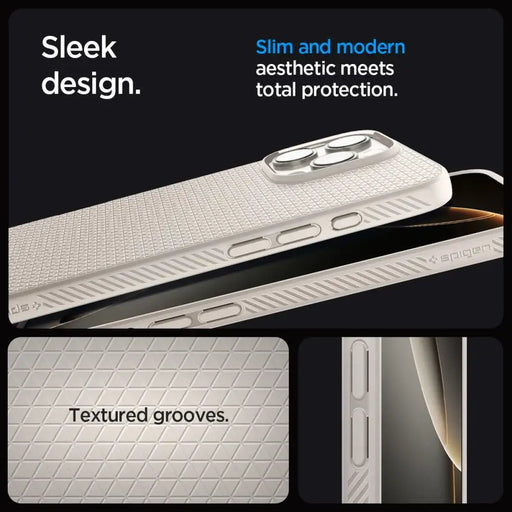 Калъф Spigen Liquid Air за iPhone 16 Pro Max - титан